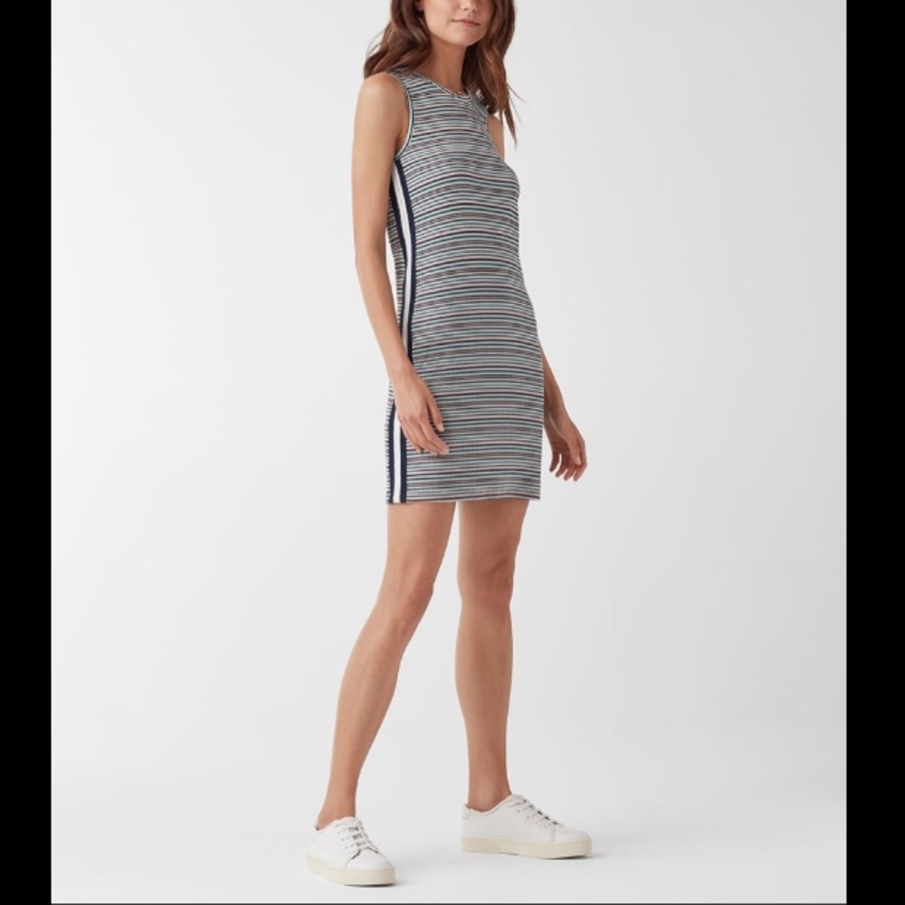 SPLENDID x GRAY MALIN La Plage Striped Tank Dress M